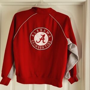Alabama Crimson Tide Size M‎ 1/4 Zip Sweatshirt Colosseum Collegiate Sports